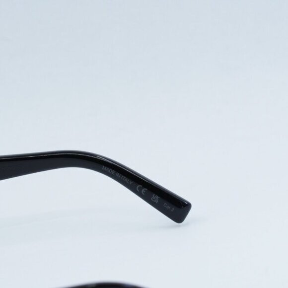 🕶️ New Saint Laurent SLM130 002 Sunglasses - Shiny Black Frame - Picture 9 of 13